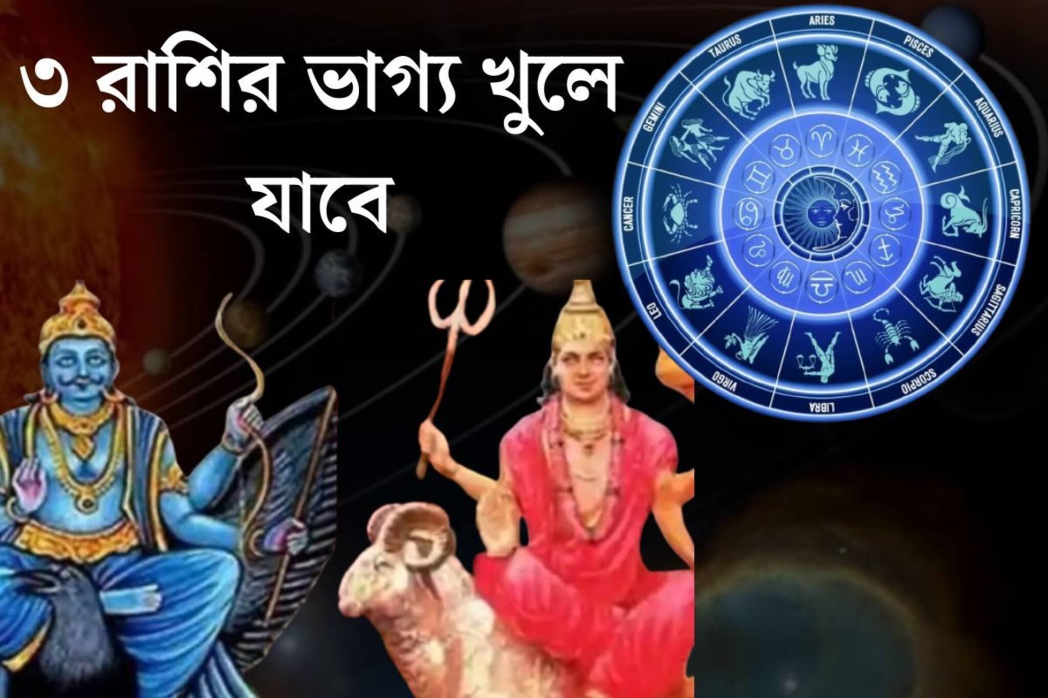 ৩০ বছর পর এই রাশিতে শনি ও মঙ্গল! ৩ রাশির ভাগ‍্য খুলে যাবে, লটারি কাটলেও লাভ