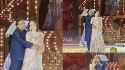 পুত্র অনন্ত এবং বীরেন মার্চেন্টের কন্যা রাধিকার প্রাক-বিবাহ উৎসবের সন্ধ্যায় যেন আলাদা মাত্রা যোগ করল তাঁদের যুগলবন্দী। পুত্র অনন্ত এবং বীরেন মার্চেন্টের কন্যা রাধিকার প্রাক-বিবাহ উৎসবের সন্ধ্যায় যেন আলাদা মাত্রা যোগ করল তাঁদের যুগলবন্দী।