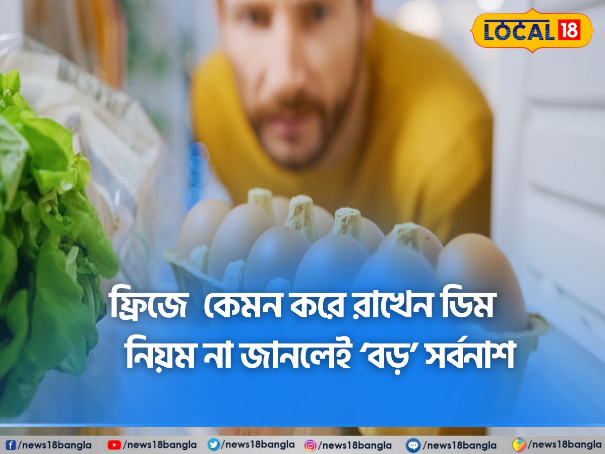  : সমস্ত মানুষের এখন কর্মজীবনে ব্যস্ততা হাতে সময় অনেক কম। তাই বেশিরভাগ ক্ষেত্রে দেখা যাচ্ছে সাংসারিক জীবন ঠিক রাখতে একসঙ্গেএক মাসের বাজার অনেকেই করে ফেলে। আবার কেউ কেউ একসঙ্গে এক সপ্তাহ মাছ কিনে ফ্রিজে রেখে দেয়। শুধু মাচই নয় অনেকেই ডিমও কিনে এনে ফ্রিজের মধ্যে রেখে দেয়।‌‌