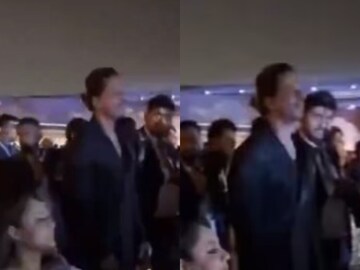 অনন্ত- রাধিকার প্রাক-বিবাহ অনুষ্ঠানে ধামাকা 'পারফরম্যান্স' রিহানার,  উঠে দাঁড়িয়ে গলা মেলালেন শাহরুখ, দেখুন ভিডিও 
