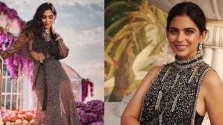 ভিনটেজ গ্ল্যাম লুকে ঠিক যেন রূপকথার 'রাজকন্যা'! অনন্ত-রাধিকার প্রাক-বিবাহ অনুষ্ঠানে গর্জিয়াস লুকে চমক ইশার