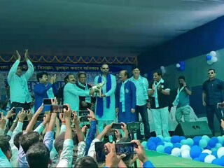 শনিবার ইউসুফ পাঠানের প্রথম রাজনৈতিক কর্মসূচী শুরু হল কান্দির হেলিফক্স মাঠে