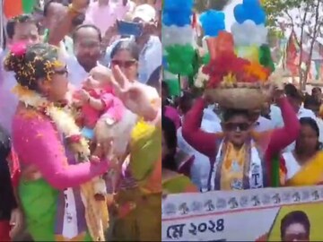 'দিদিরা লক্ষীর ভান্ডার ঢুকে গেছে তো?' পায়ে হেঁটে জনসংযোগে বড় চমক দিলেন সুজাতা 