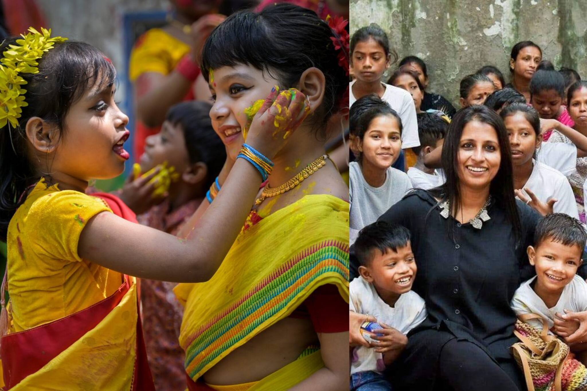 নাচ-গান-কবিতায় অনুষ্ঠিত হল বসন্ত উৎসব, 'রামধনু'র উদ্যোগে মুখে হাসি পথশিশুদের