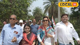 কালিগঞ্জে সারাদিন প্রচারে ব্যস্ত মহুয়া মৈত্র