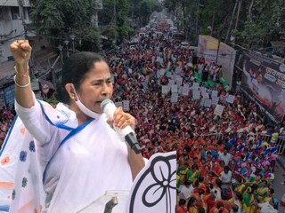 ১০০ দিনের কাজ থেকে আবাস যোজনা, 'জনগর্জন' সভায় ‘কেন্দ্রীয় বঞ্চনা’ই মূল অস্ত্র তৃণমূলের!