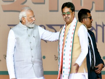 লোকসভা নির্বাচনে এবার এনডিএ ৪০০ আসন পার করবেই, বললেন ত্রিপুরার মুখ্যমন্ত্রী মানিক সাহা (PTI/File Photo)