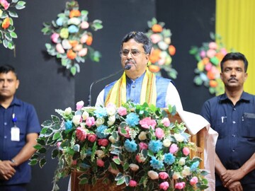 '৩৬৫ দিন রাস্তায় থাকে বিজেপি', লোকসভা নির্বাচনে দলকে জেতানোর আহ্বান মানিক সাহার