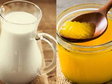 দুধের সঙ্গে একটু ঘি মিশালেই ম্যাজিক! এক ডজন রোগে ওষুধের মতো কাজ করে