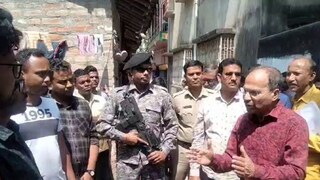 জলের প্রকল্প শিল‍্যানাসে বিক্ষোভের মুখে অধীর চৌধুরী