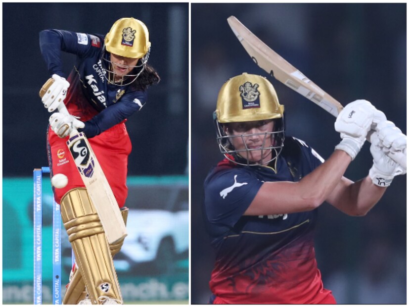 রান তাড়া করতে নেমে ঠান্ডা মাথায় ব্যাটিং করে সহজ জয় পায় আরসিবি। ১৯.৩ ওভারে ২ উইকেট হারিয়ে জয়ের লক্ষ্যে পৌছে যায় আরসিবি। এলিস পেরি ৩৫, সোফি ডিভাইন ৩২, স্মৃতি মন্ধনা ৩১ ও রিচা ঘোষ ১৭ রান করেন। (ছবি সৌ:ডব্লুউপিএল এক্স)