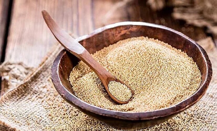 গ্লাটেনমুক্ত আরও এক শস্যদানা হল রাজগিরা বা অমরনাথ। প্রোটিন ও ফাইবারে ভরা এই দানায় প্রচুর অ্যামিনো অ্যাসিড এবং ক্যালসিয়াম, আয়রন আছে। ওজন নিয়ন্ত্রণ-সহ অন্যান্য একাধিক উপকারিতায় সহায়ক এই শস্য।