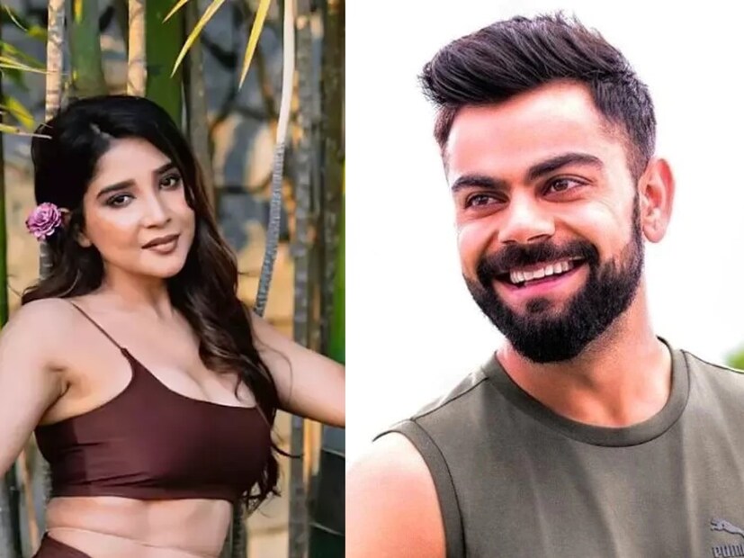 তামিল অভিনেত্রী সাক্ষী আগরওয়ালেরও সঙ্গেও কোহলির সম্পর্কের গুঞ্জন ছিল। তবে সেই সম্পর্ক ছিল খুবই কম দিনের।