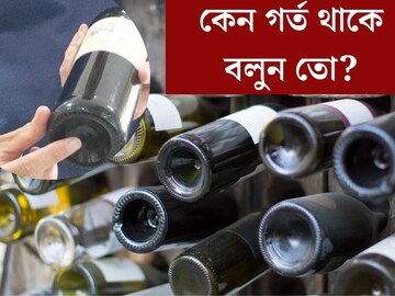 মদের বোতলের নীচে কেন গর্ত থাকে বলুন তো? আসল কারণ জানলে চোখ কপালে উঠবে