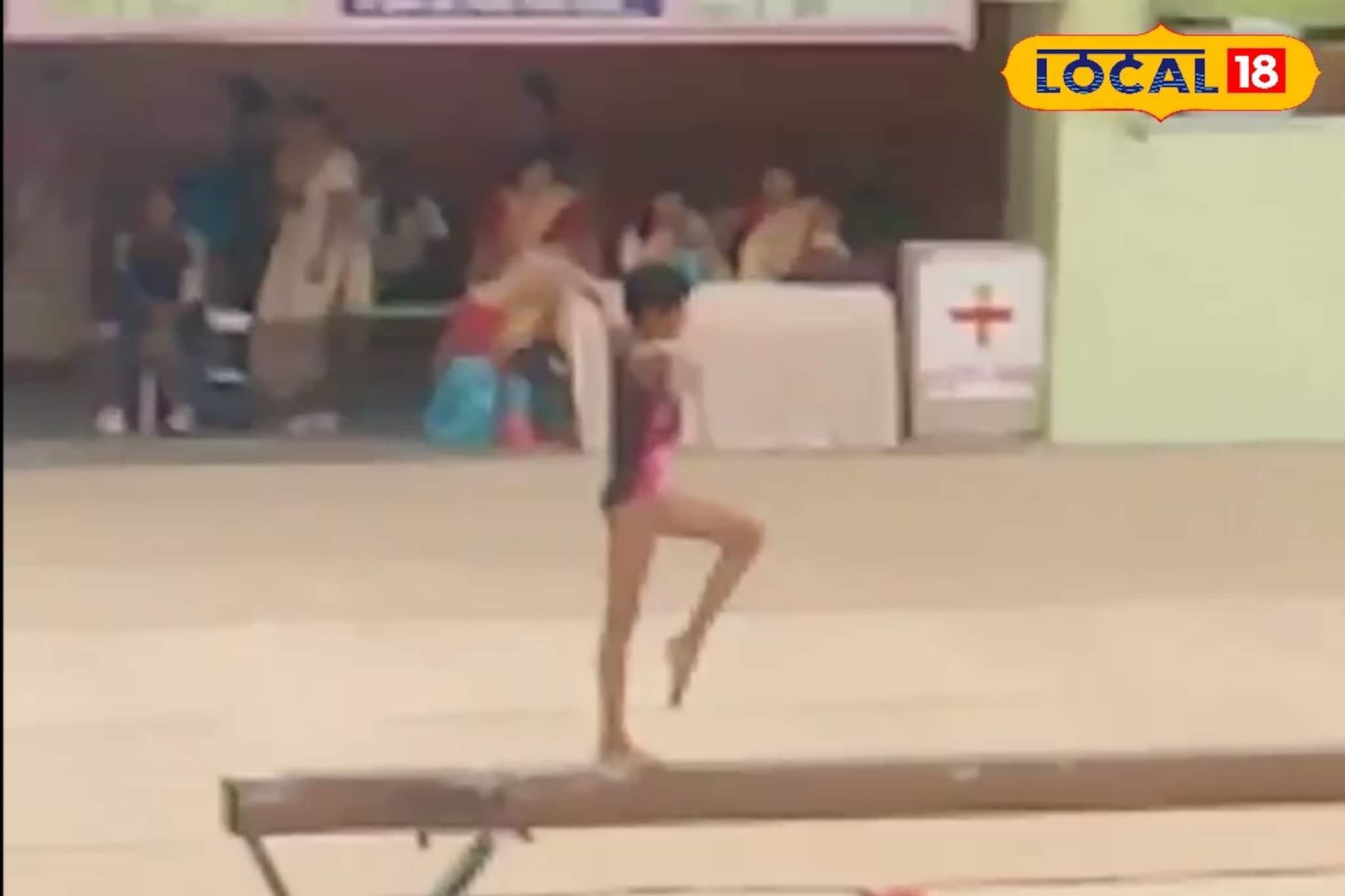 জিমনাস্টিকে পরপর দুই বছর দেশের মধ্যে দ্বিতীয় নদিয়ার মেয়ে