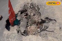 জলের পাইপ লাইন ফেটে বিরাট ধস উত্তরপাড়ায়