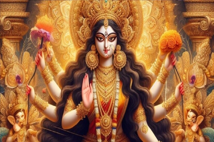 চতুর্থ দিনে মা কুষ্মাণ্ডার পূজা করা হয়, সেই দিন নীল বা হলুদ বস্ত্র পরিধান করে পূজা করা হয়। পঞ্চমীর দিন মা স্কন্দমাতার পূজা করা হয়, সেই দিন ধূসর রঙের পোশাক পরে পূজা করা উচিত। ষষ্ঠীর দিন মা কাত্যায়ণীর পুজো করা হয়, সেই দিন লাল বা হলুদ বস্ত্র পরিধান করে পুজো করা উচিত।