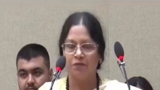 রাজ্যসভায় মমতা ঠাকুরের শপথ গ্রহণ ঘিরে চাপানউতোর