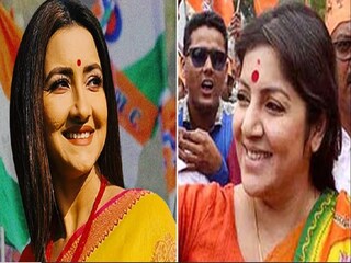 রচনা বন্দ্যোপাধ্যায় ও লকেট চট্টোপাধ্যায়৷ 