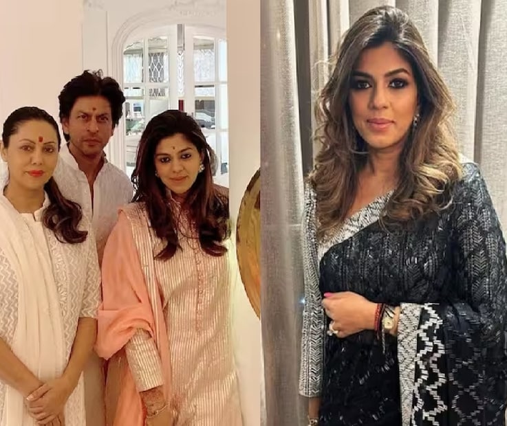 শাহরুখ খান এদিন কেকেআরের জার্সির সঙ্গে রঙ মিলিয়ে জামা পরে এসেছিলেন। সেই মহিলাকেও দেখা গিয়েছিল কেকেআর-এর জার্সি পরে। তিনি একেবারে কিং খানের পাশের সিটে বসেছিলেন।