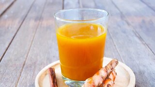 কাঁচা হলুদের রস