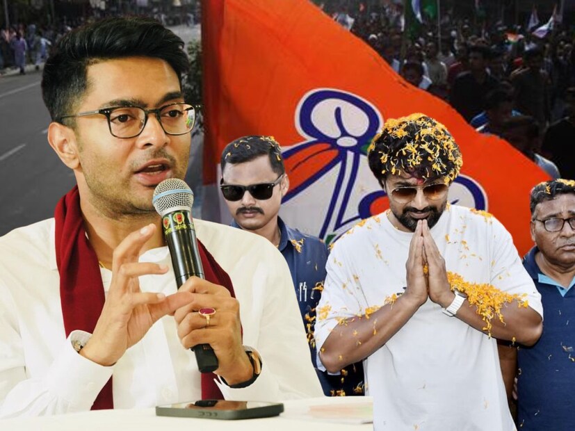 একদিকে দেব, অন‍্যদিকে অভিষেক। রবিবার দেবের সমর্থনে প্রচারে ঘাটালে রোড-শো করলেন তৃণমূলের সর্বভারতীয় সাধারণ সম্পাদক অভিষেক বন্দ্যোপাধ্যায়। একই গাড়িতে একসঙ্গে দেখা গেল দেব এবং অভিষেককে। 
