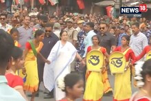 বাংলা নববর্ষে উৎসবের মেজাজে মুখ্যমন্ত্রী, পয়লা সকালে চালসায় পদযাত্রা মমতার