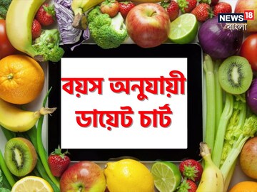 বয়স অনুযায়ী 'কোন' খাবার খাবেন? দেখুন ডায়েট Chart! জানুন কোন বয়সে কী খাবেন!
