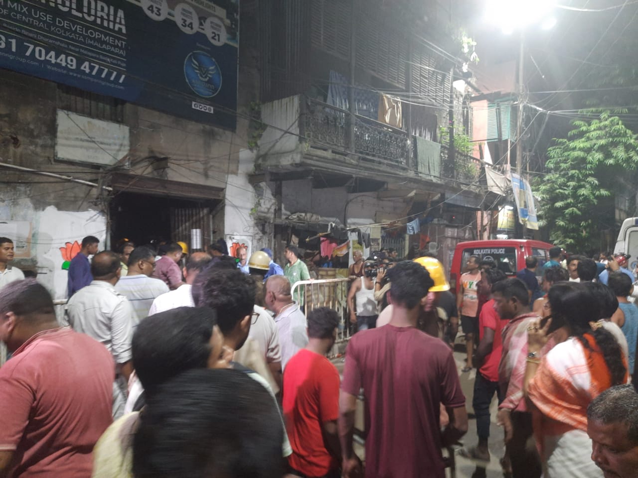 Kolkata pathuriaghata Building Collapse