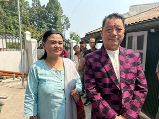 ভোটের পাহাড়ে বিমল গুরুং