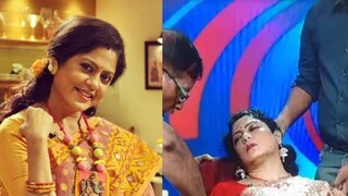 লাইভ টিভিতে খবর পড়তে পড়তেই জ্ঞান হারিয়ে ফেললেন অভিনেত্রী-সঞ্চালিকা লোপামুদ্রা সিনহা
