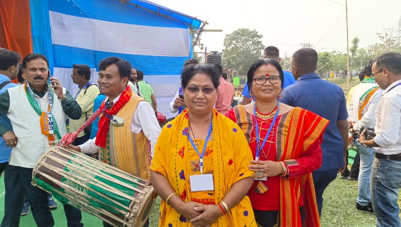 রাভা ও বোরো মহিলাদের আশা ছিল মুখ্যমন্ত্রী তাদের সঙ্গে কথা বলবেন, কিন্তু হল না কথা বলা