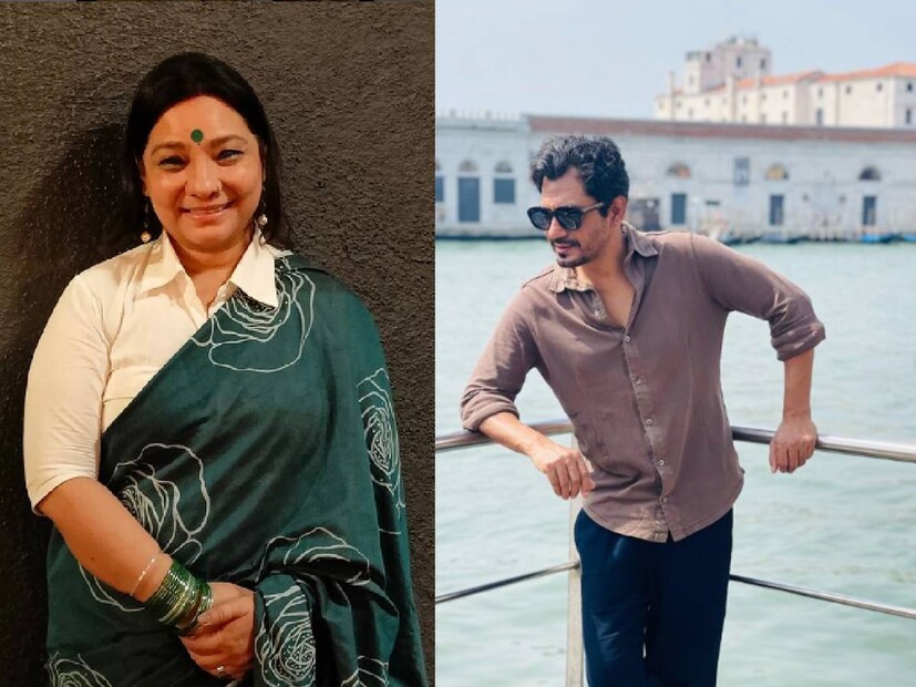 *মুম্বইয়ে অভিনয় শুরু করেন সুনিতা রাজওয়ার। অনেক সিরিয়াল এবং কয়েক ডজন ছবিতে বিশেষ চরিত্রে অভিনয় করেছেন। তবে সম্প্রতি 'পঞ্চায়েত' এবং 'গুল্লাক'-এ সুনিতা রাজওয়ারের দুটি চরিত্রই মানুষের প্রশংসা পেয়েছে। (ছবি সৌজন্যে-Instagram@sunita_rajwar, nawazuddin._siddiqui)