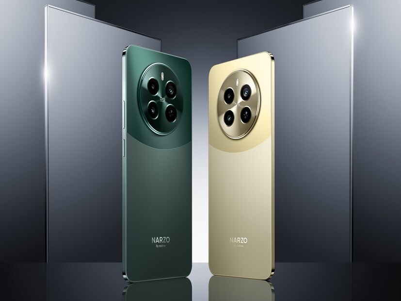 Realme Narzo 70 5G -এই মাসের শুরুতে লঞ্চ হওয়া, Realme Narzo 70 5G স্টার্ট দুটি ভ্যারিয়েন্টে উপলব্ধ। ১৪,৯৯৯ টাকায় ৬GB RAM/১২৮GB স্টোরেজ এবং ১৫,৯৯৯ টাকায় ৮GB RAM/১২৮GB স্টোরেজ।

স্মার্টফোনটিতে ১২০Hz রিফ্রেশ রেট, ২৪০Hz টাচ স্যাম্পলিং রেট এবং ১২০০ nits এর পিক ব্রাইটনেস সহ একটি ৬.৬৭-ইঞ্চির AMOLED ডিসপ্লে রয়েছে। এটি একটি MediaTek Dimensity 7050 5G SoC দ্বারা চালিত এবং ডায়নামিক RAM বৈশিষ্ট্য সহ ১৬GB পর্যন্ত বর্ধিত র‍্যাম অফার করে৷
