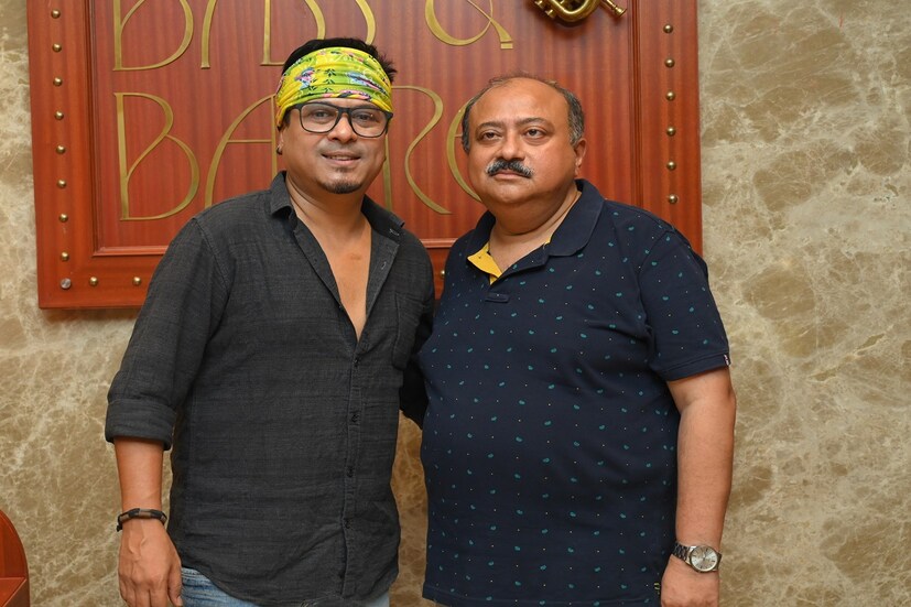 অভিজিৎ গুহর সঙ্গে অনির্বাণ চক্রবর্তী