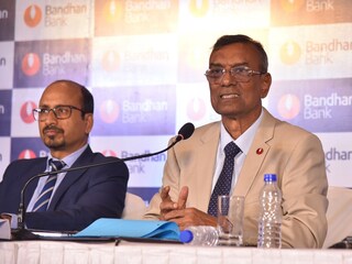 (L-R) Ratan Kumar Kesh, Executive Director, Bandhan Bank and Chandra Shekhar Ghosh, MD & CEO, Bandhan Bank 