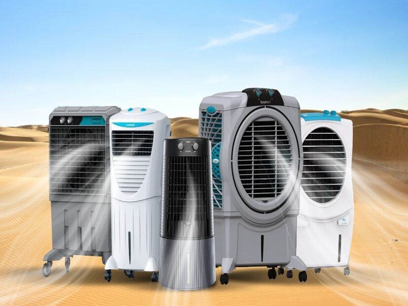 *Symphony Hicool i 31L Personal Air Cooler: রিমোটের সাহায্যে ব্যবহার করা যায়। টাচ কন্ট্রোল প্যানেল রয়েছে। দেওয়া হয়েছে আই-পিওর প্রযুক্তি, যা বিশুদ্ধ বায়ু দেয়। ৩১ লিটারের ট্যাঙ্ক। ১৮৫ ওয়াট বিদ্যুৎ খরচ হয়। ২২০ বর্গফুটের ঘরের জন্য একেবারে আদর্শ। সংগৃহীত ছবি।