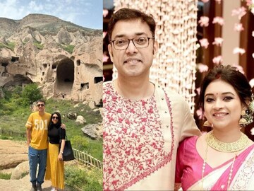 আদুরে-ব়োম্যান্সে ঠাসা অনুপম-প্রশ্মিতার হানিমুন! ছবি দেখলে চোখের পলক পড়বে না