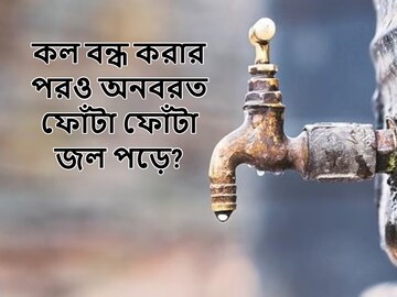কল বন্ধের পরও অনবরত ফোঁটা ফোঁটা জল পড়ে? প্লাম্বার ছাড়াই ৫ মিনিটে মুশকিল আসান!