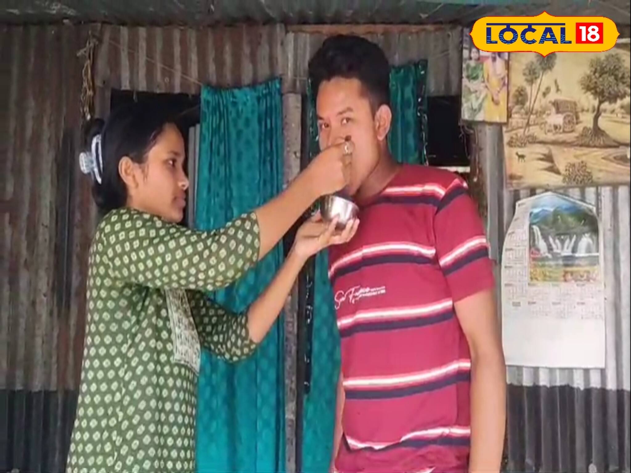 বাবা পরিযায়ী শ্রমিক, মা দিনমজুর, উচ্চ মাধ্যমিকে নবম ভাঙা টিনের ঘরের মেধাবী