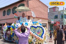 ভোটপ্রচারে বাহন টোটো! ভালবাসা উজাড় করে সাজানো গাড়িতে তৃণমূলের শান্তির বার্তা