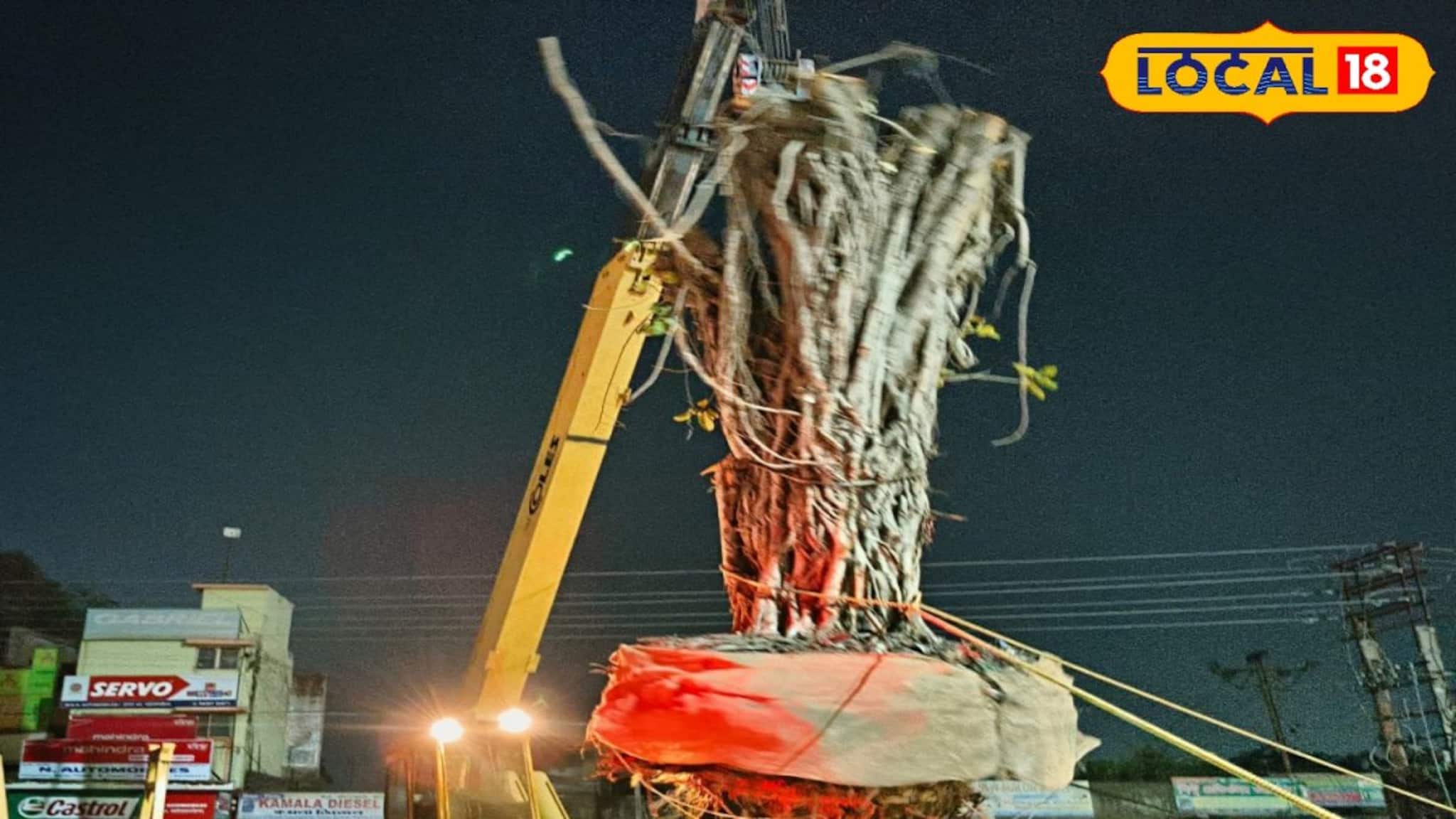 Environment: আস্ত বট গাছ তুলে বসানো হল অন্য জায়গায়! পরিবেশ রক্ষায় দৃষ্টান্ত স্থাপন মালদহের