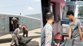 ঘূর্ণিঝড় রিমলের ঝাপটায় তছনছ হওয়ার আশঙ্কা! কপ্টা, ত্রাণ নিয়ে প্রস্তুত ভারতীয় নৌবাহিনী ঘূর্ণিঝড় রিমলের ঝাপটায় তছনছ হওয়ার আশঙ্কা! কপ্টা, ত্রাণ নিয়ে প্রস্তুত ভারতীয় নৌবাহিনী