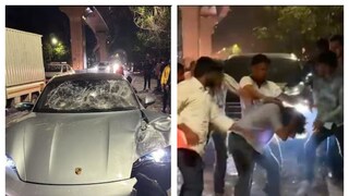 এই পোর্সে গাড়ি নিয়েই দুর্ঘটনা ঘটায় ওই নাবালক৷ এই পোর্সে গাড়ি নিয়েই দুর্ঘটনা ঘটায় ওই নাবালক৷