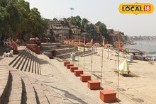 গঙ্গার ঘাটে নেই কোনও কোলাহল, বারাণসী জুড়ে বিরাজ করছে যেন এক অদ্ভুত নিস্তব্ধতা
