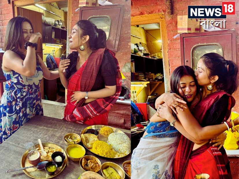 ফুলকির সমস্ত কলাকুশলীরা মিলেই আইবুড়োভাত খাইয়েছেন তাঁকে। স্বাভাবিকভাবেই আপ্লুত হয়ে পড়েছিলেন তিনি।