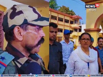 জুনের সঙ্গে জওয়ানের তর্ক, মারাত্মক অভিযোগ তৃণমূল প্রার্থীর! সকাল সকাল হলটা কী?