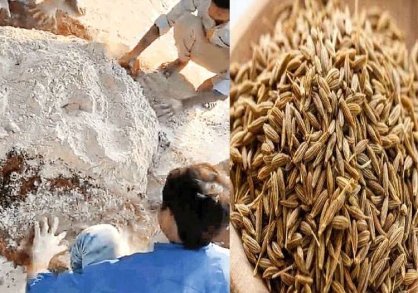 কীভাবে নকল জিরা কোনটি ও আসল কোনটি তার নির্বাচন করার উপায় ও জানিয়েছেন পুলিশকর্মী।photo source collected 