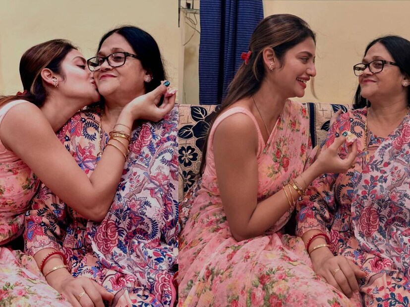 অন্যদিকে কেক খেয়ে খুশি ঈশান। তাঁর মিষ্টি আদুরে মুখ দেখে খুশি ভক্তরা। এত বছরের অপেক্ষার অবসান ঘটল বলে কথা। প্রকাশ্যে এল ছোট্ট ঈশান।