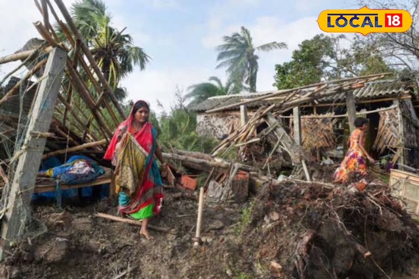 ঝড়-বৃষ্টির আশঙ্কায় একাধিক জেলায় অতি ভারী বৃষ্টির আশঙ্কা রয়েছে। ইতিমধ্যেই সাগরে ঘনীভূত হয়েছে গভীর নিম্নচাপ। আগামিকালই এই গভীর নিম্নচাপ শক্তি বাড়িয়ে ঘূর্ণিঝড়ে পরিণত হবে।photo source collected 